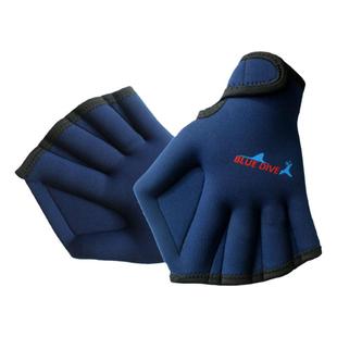 游泳手蹼多功能冬泳防水鸭掌蛙蹼游泳手套划水掌潜水学游泳装备