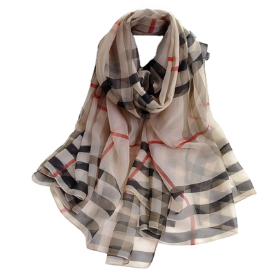 巴格子防晒大丝巾披肩两用