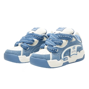 Champion冠军撕撕乐板鞋秋冬女厚底面包鞋大头鞋男潮流运动休闲鞋