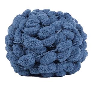 球球线毛毯编织diy手工针织盖毯材料包冬季加厚手织毯子沙发坐垫