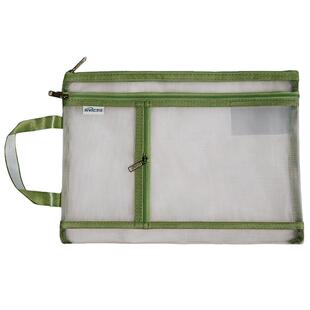 透明产检资料袋A4/A5手提文件包拉链袋孕检产检档案包B超票单据袋