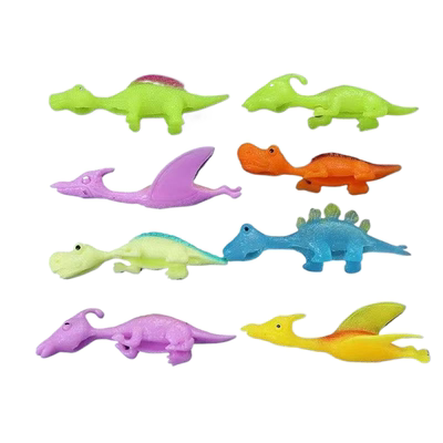 手指弹射恐龙解压玩具乐新奇恐龙