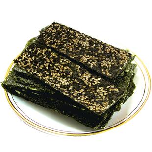 芝麻海苔夹心脆即食紫菜海苔片大袋海苔碎卷小吃海味零食威海特产
