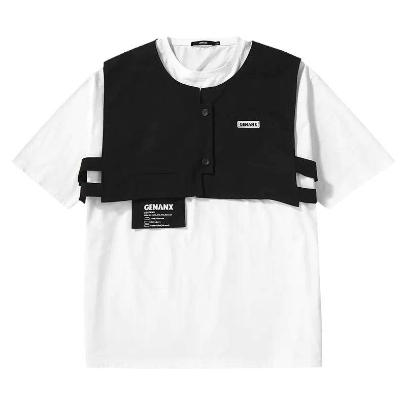 GENANX闪电潮牌解构风T恤新品9折