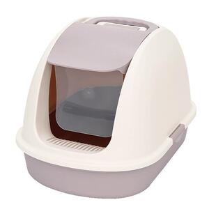 猫砂盆超大号全封闭式防外溅缅因猫咪厕所特大防臭幼猫沙盆子用品