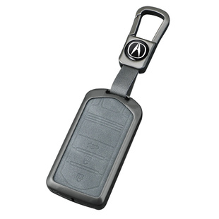 适用于老款讴歌cdx钥匙套MDX RDX ZDX ILX RLX 汽车包金属壳扣男