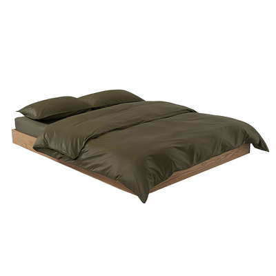 NIGHTOLOGY晚安学120支青苔绿双股长绒棉匹马棉轻奢贡缎四件套