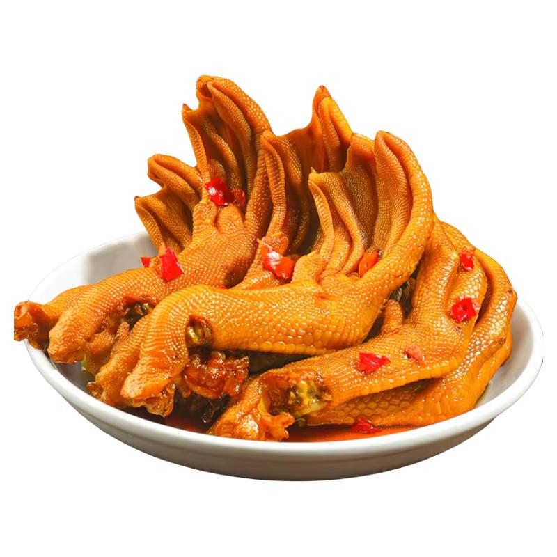 啃佬鸭非遗剁椒泡鸭爪特产送礼品