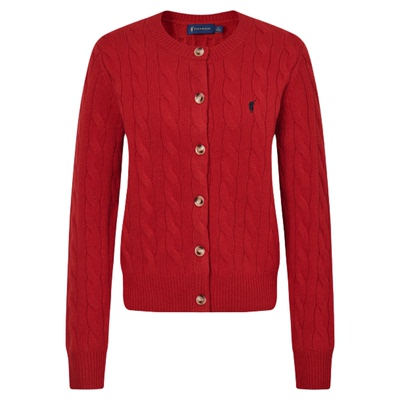 冬季女式新年羊毛针织开衫休闲