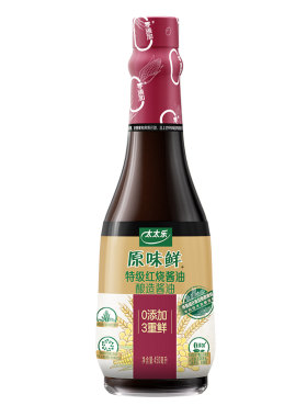 太太乐原味鲜特级红烧酱油450ml