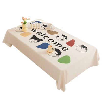 桌布免洗防水防油长方形高端