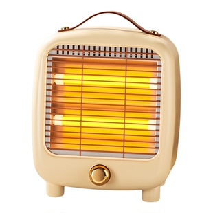 办公室工位静音暖脚神器！迷你小太阳新款桌下取暖器家用无声省电