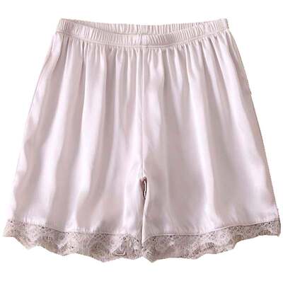 中腰桑蚕丝短裤女真丝睡裤安全裤