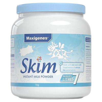 全家脱脂牛奶粉澳洲进口蓝妹子