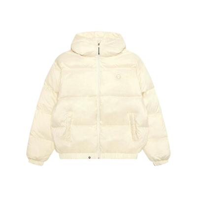 Aape小标徽章简约连帽面包羽绒服