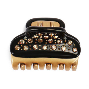 新品爆款旺多姆抓夹发卡女满钻侧边头饰网红2025年新款发抓