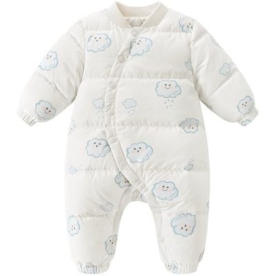 乖奇熊舒适亲肤抗寒保暖羽绒服