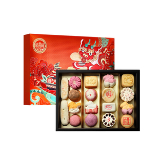 稻香村糕点年货礼盒传统京八件点心特产零食中式春节送长辈礼品