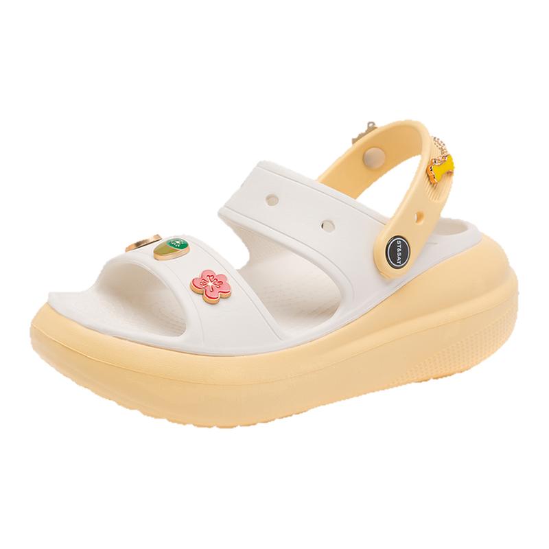 星期六厚底凉鞋女款夏季增高两穿