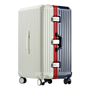 大容量行李箱拉杆箱结实耐用加厚26寸新款大容量旅行箱女男密码箱