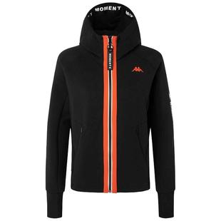 Kappa卡帕女装春季新款运动休闲连帽针织外套K0E22MK42