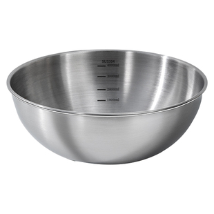 和面盆带盖304不锈钢盆食品级揉面盆凉拌烘焙打蛋家用加厚洗菜盆