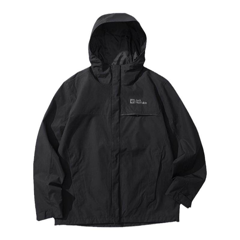 JackWolfskin狼爪户外男600蓬羽绒三合一冲锋衣鹅绒A62338