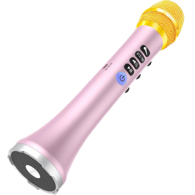 快乐相伴698dsp 手机K歌宝无线蓝牙麦克风音响一体全民k歌神器20W