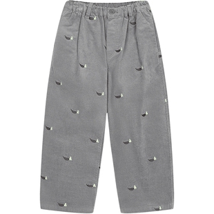 新款江南布衣童装裤子长裤直筒裤25冬男女童jnbybyjnby1P0E10980