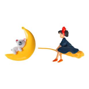 鱼缸造景摆件悬飘浮小魔女摆件全套水族箱饰品仙女套装月亮猫装饰