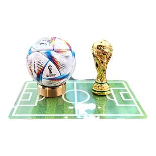 欧洲世界杯足球模型摆件球星C罗梅西手办创意周边纪念品生日礼物