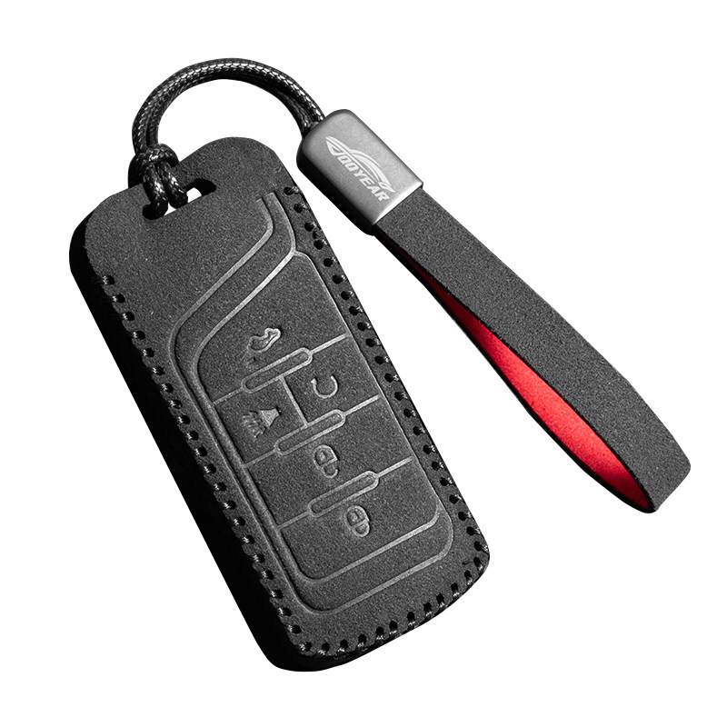 适用广汽传祺钥匙套25款M6/M8宗师锁匙壳扣GS8/GS3/GS4保护枪色扣