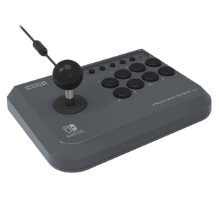 任天堂SWITCH2迷你摇杆 日本HORI原装有线连发玩街霸拳皇即插即用
