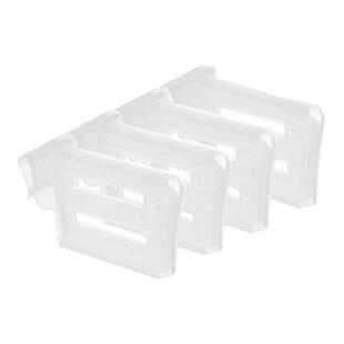 冰箱分隔夹侧门分隔板隔断分格神器可调节小卡扣抽屉收纳多用分割