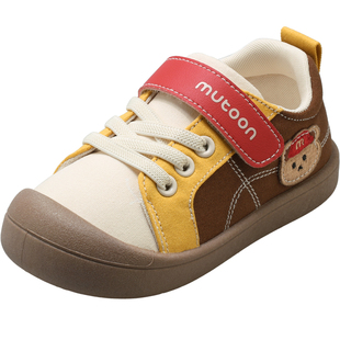 牧童幼儿园室内鞋2026春季新款卡通男童鞋软底宝宝帆布鞋女童鞋子