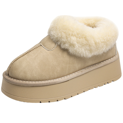 优兰意毛毛雪地靴2025冬季新款