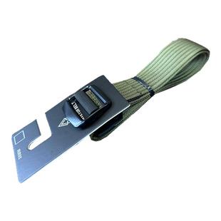 毒家现货100条！苾抢！ 男女户外合金腰头攀岩百搭编织尼龙腰带潮