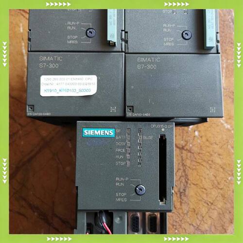 【问价】PLC，型号6ES7 315-2af03-0aB0三件适用