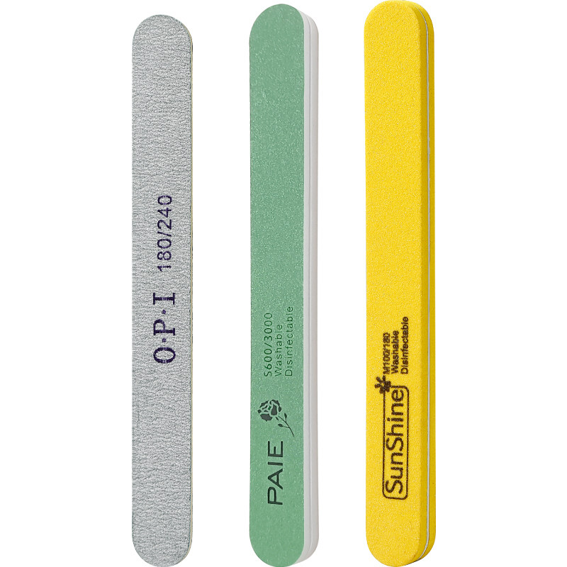 磨修指甲打磨条挫条海绵搓条美甲专用锉修甲修手砂条锉刀工具套装