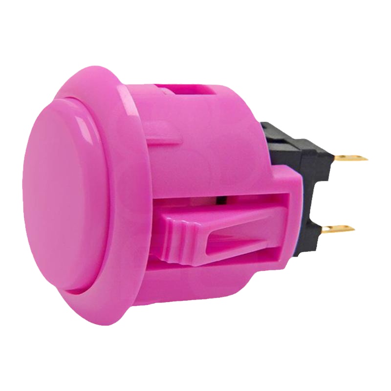 日本三和按键OBSF-24原装正品SANWA按钮hitbox街霸6游戏街机摇杆