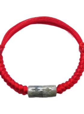 翡翠玉路路通脚链手链