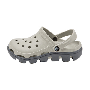 2025新款夏季外穿防滑防臭洞洞鞋男士包头软厚底涉水沙滩凉拖鞋女