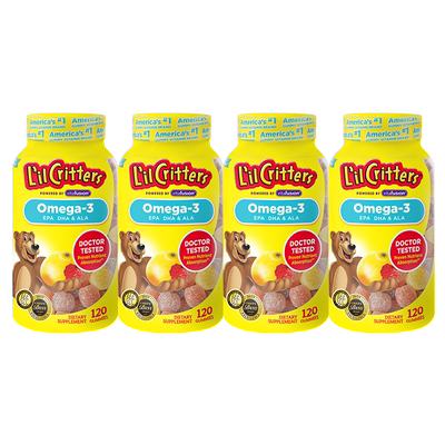 【直营】美国丽贵儿童DHA小熊糖