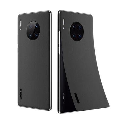 华为mate30pro素皮后膜防指纹