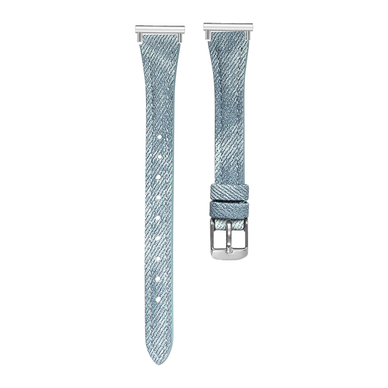 适用小米watchs4手表带链创意牛仔xiaomi watchs4sport女款新款智能运动手表s3/2腕带41mm女士专用高级感表链