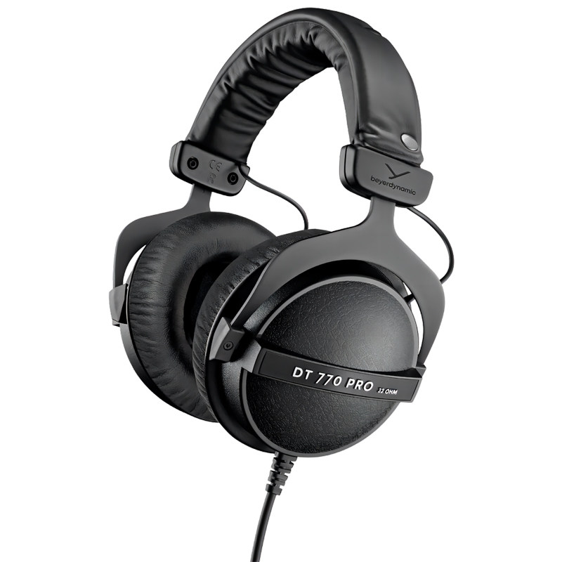 拜亚DT770Pro DT880Pro DT990Pro监听耳机拜雅动力头戴式有线耳机