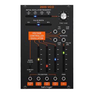 BEHRINGER 百灵达BLUE MARVIN2600半模块化模拟合成器三重VCO模式