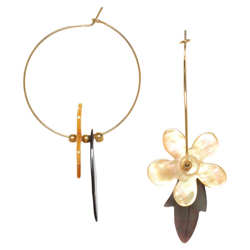 法国品牌Nature Bijoux 花园系列 轻奢时尚百搭耳饰