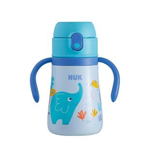 NUK婴儿宝宝儿童专用保温杯不锈钢防摔重力球吸管杯幼儿园水杯