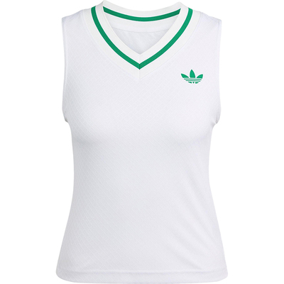 Adidas/阿迪达斯正品三叶草女士修身透气网球运动背心JM4737